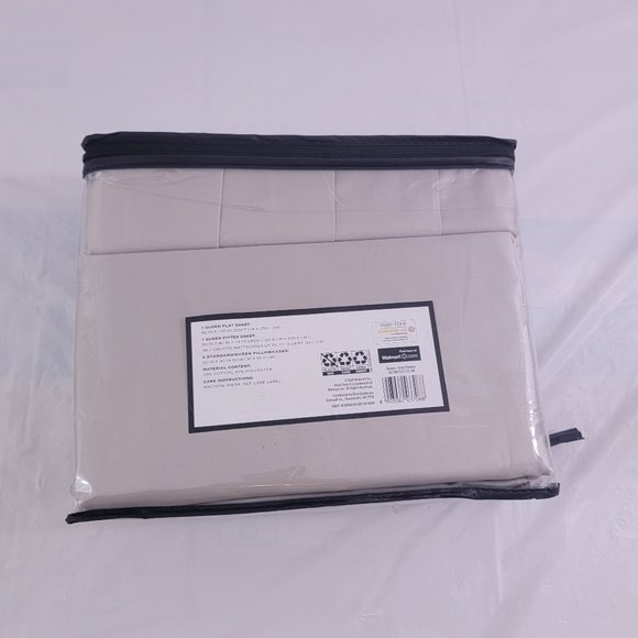 Hotel Style 1200 Thread Count Soft Cotton Sheet Set - Queen Size - Picture 7 of 13